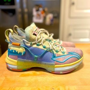 CJ McCollum Li-Ning Sz 9.5 #Speed VI Premium Holiday Christmas Edition